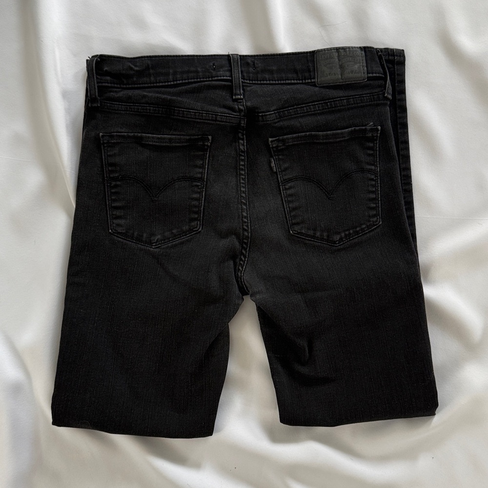 Levis 720 High Rise Super Skinny black jeans -Size 30 - Picture 4 of 4